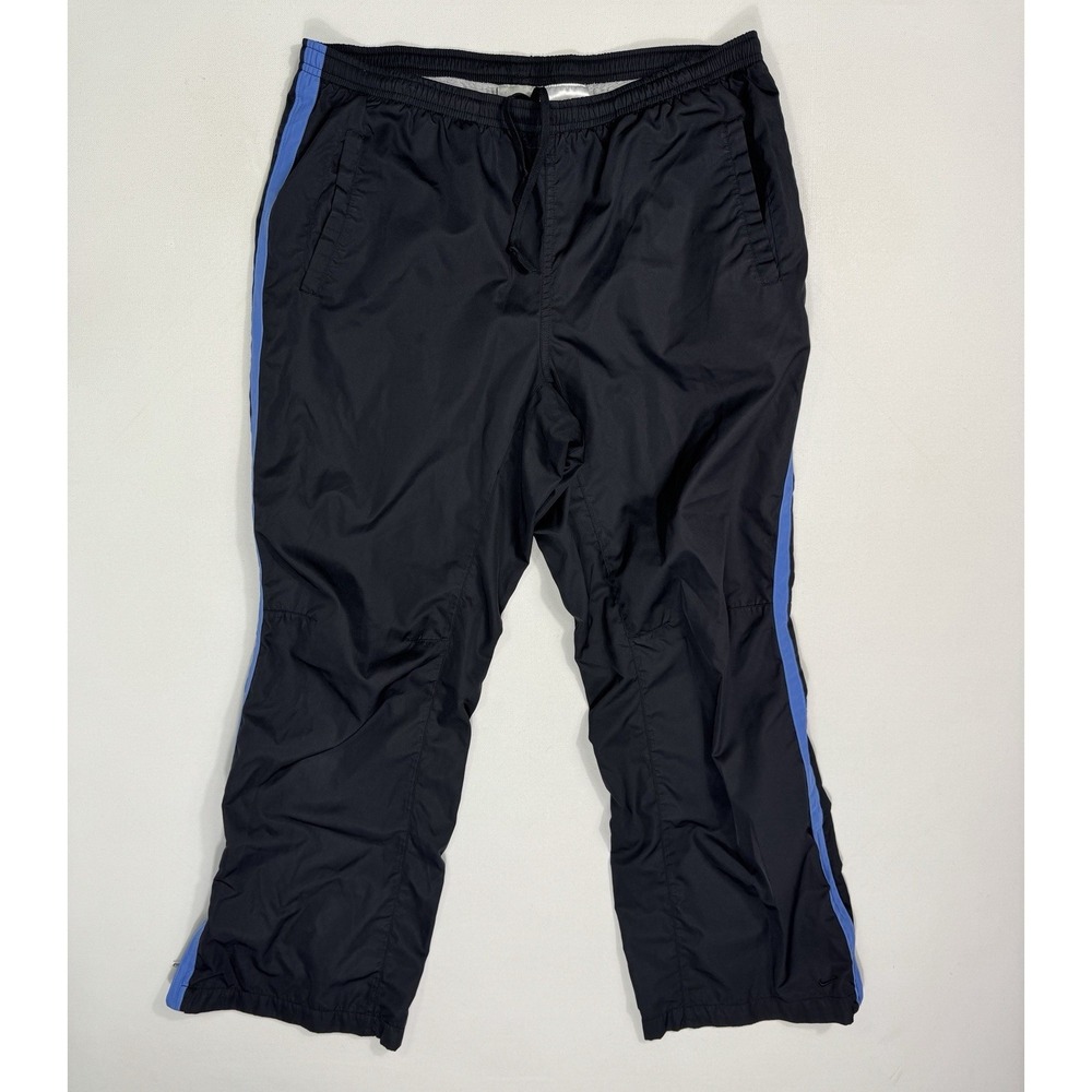 Nike Pants Womens Medium M 8-10 Jersey Lined Windbreaker Swoosh Sportswear 32x28